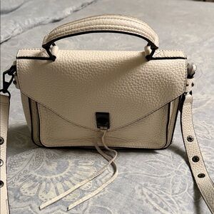 Rebecca Minkoff 100% Leather -  Cream Handbag. 
Crossbody.